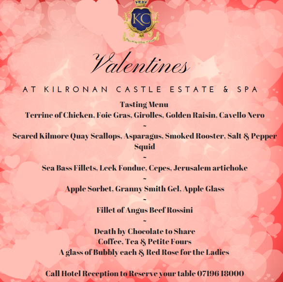 What's on at Kilronan Castle Kilronan Castle Estate & Spa