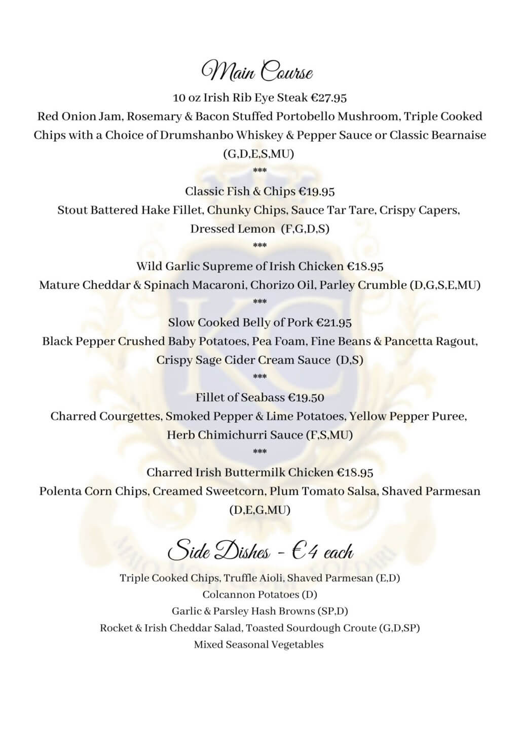 Best Places to Eat in Ireland, Restaurants Kilronan Castle